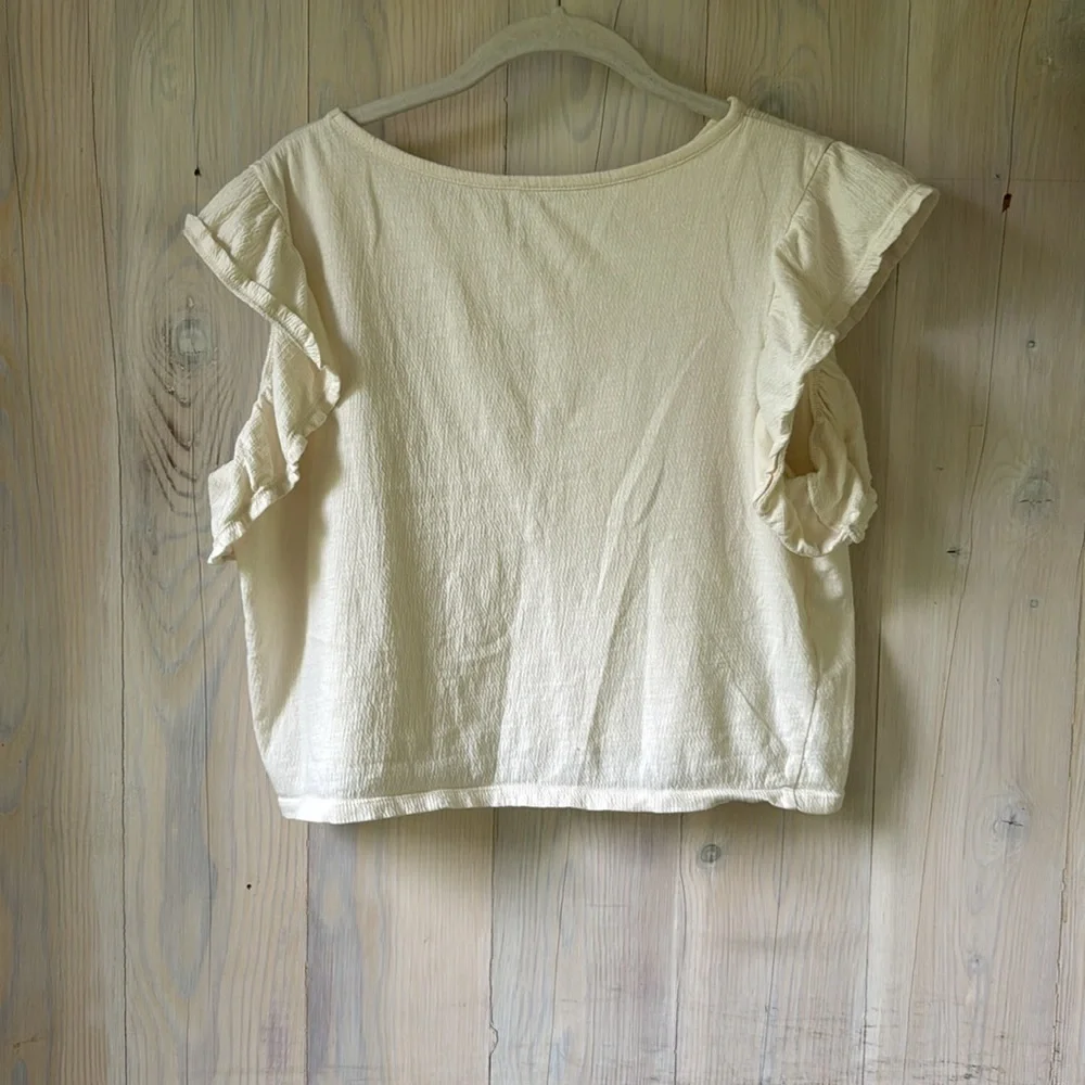 Gap Kids Cream Top Size 12
